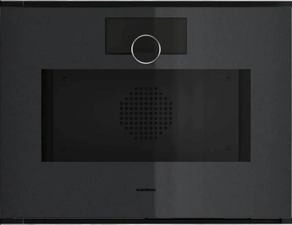 Gaggenau GS271100 — Комбинированный паровой духовой шкаф 60 x 45 см Петли двери слева, отделка Gaggenau Onyx